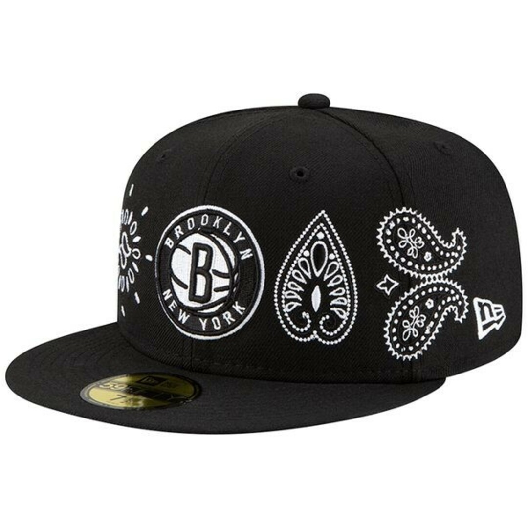 帽子NEW ERA NBA 59FIFTY Paisley Elements ブルッ