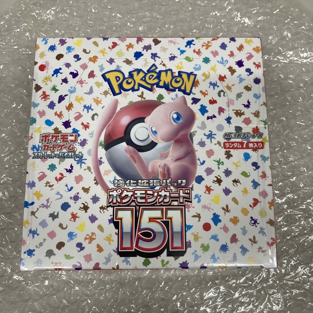 ポケモン151シュリンク付き未開封 完売アイテム エンタメ/ホビー | bca