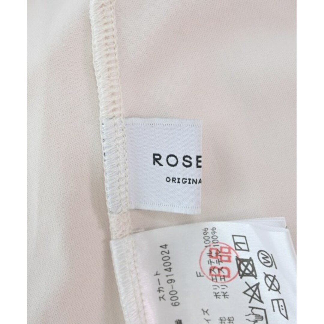 ROSE BUD(ローズバッド)のROSE BUD ローズバット ロング・マキシ丈スカート F ベージュ 【古着】【中古】 レディースのスカート(ロングスカート)の商品写真