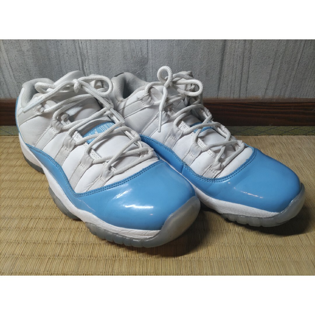 【美品】NIKE エアジョーダン11 Low ユニバーシティブルー  24.5スニーカー