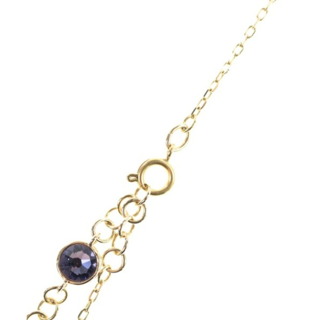 SWAROVSKI スワロフスキー ネックレス - ゴールドx緑