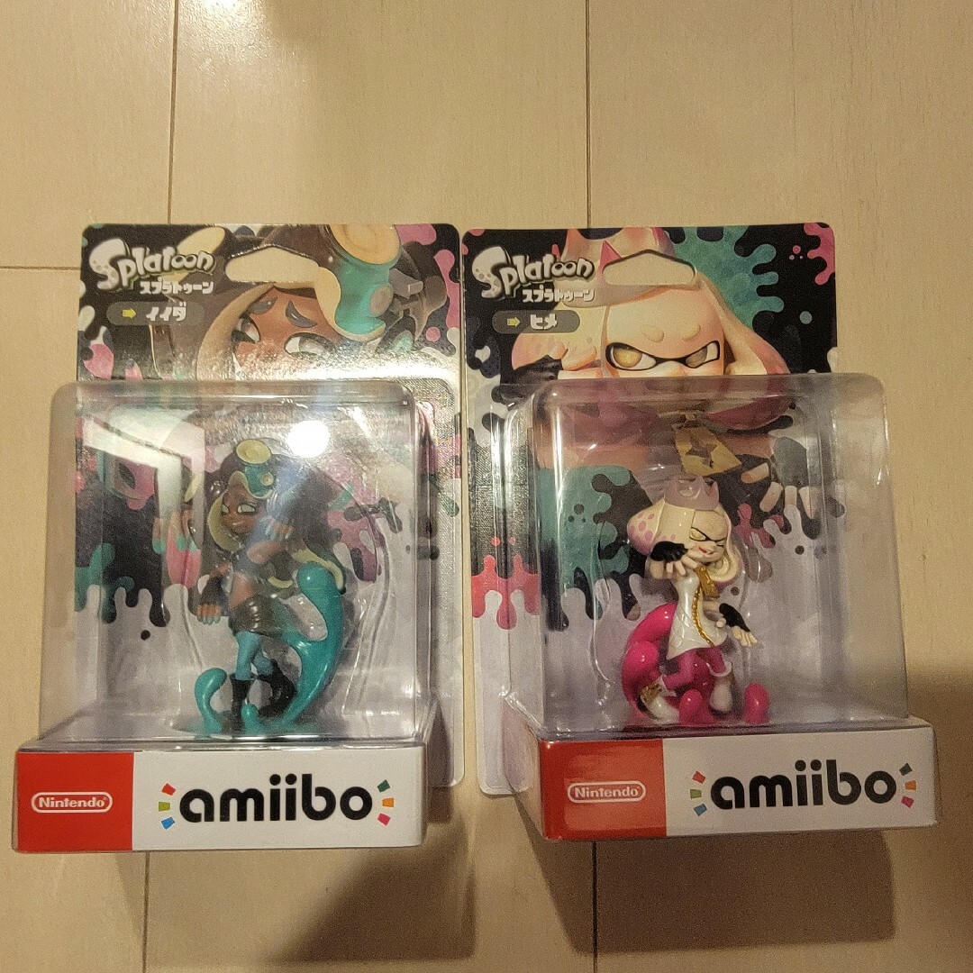 amiibo スプラトゥーン ヒメ＆イイダ テンタクルズセット