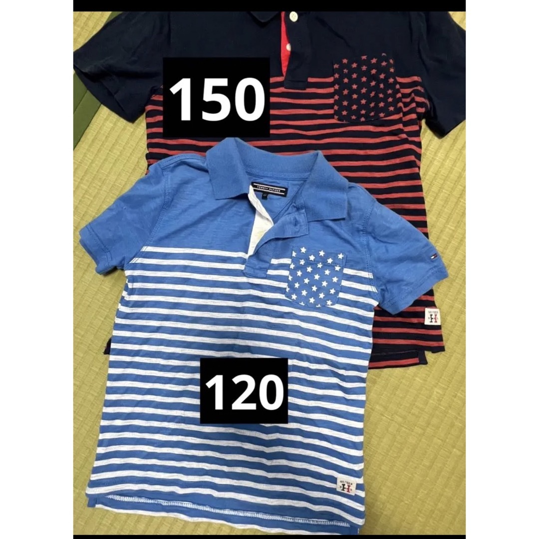 TOMMY HILFIGER(トミーヒルフィガー)のポロシャツ120 キッズ/ベビー/マタニティのキッズ服男の子用(90cm~)(Tシャツ/カットソー)の商品写真