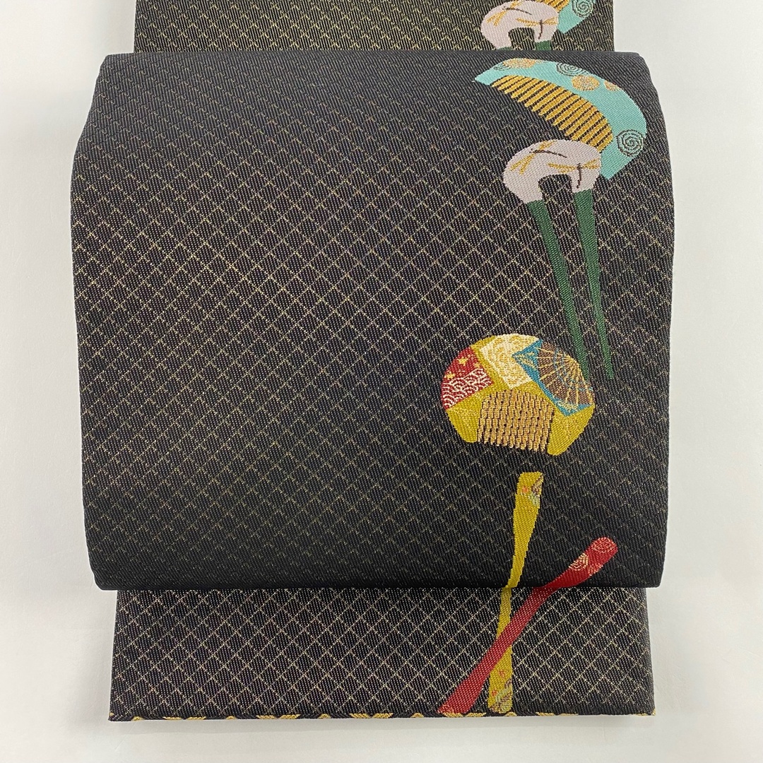 袋帯 美品 名品 六通 正絹 - 帯 袋帯 美品 名品 六通 正絹