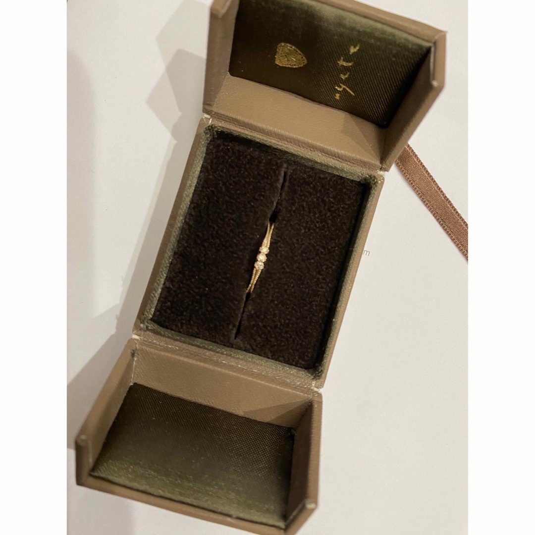 agete(アガット)のagete アガット10k ダイヤ レディースのアクセサリー(リング(指輪))の商品写真