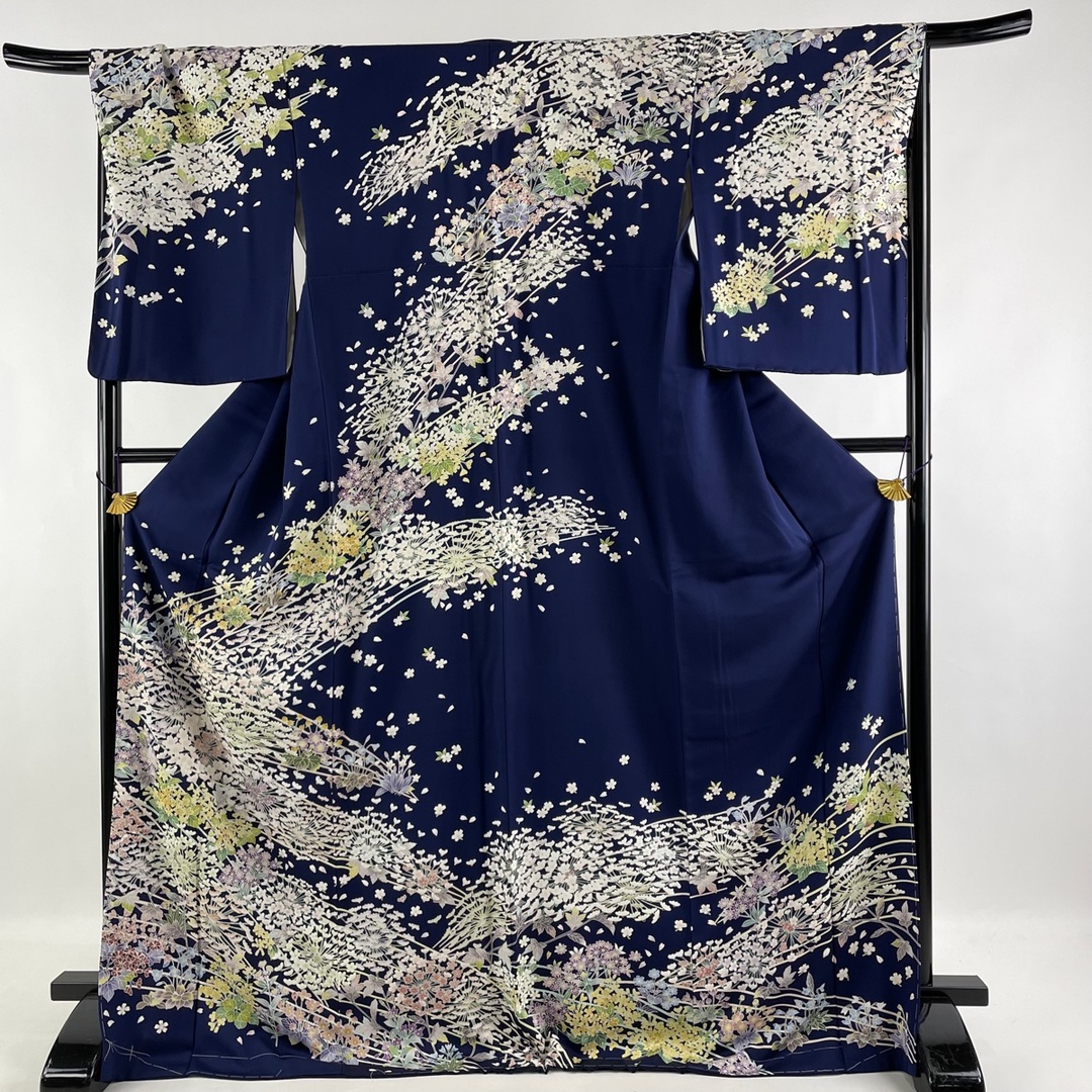 HOT定番 訪問着 美品 逸品 身丈171.5cm 裄丈69cm 正絹 の通販 by バイセル ラクマ店｜ラクマ