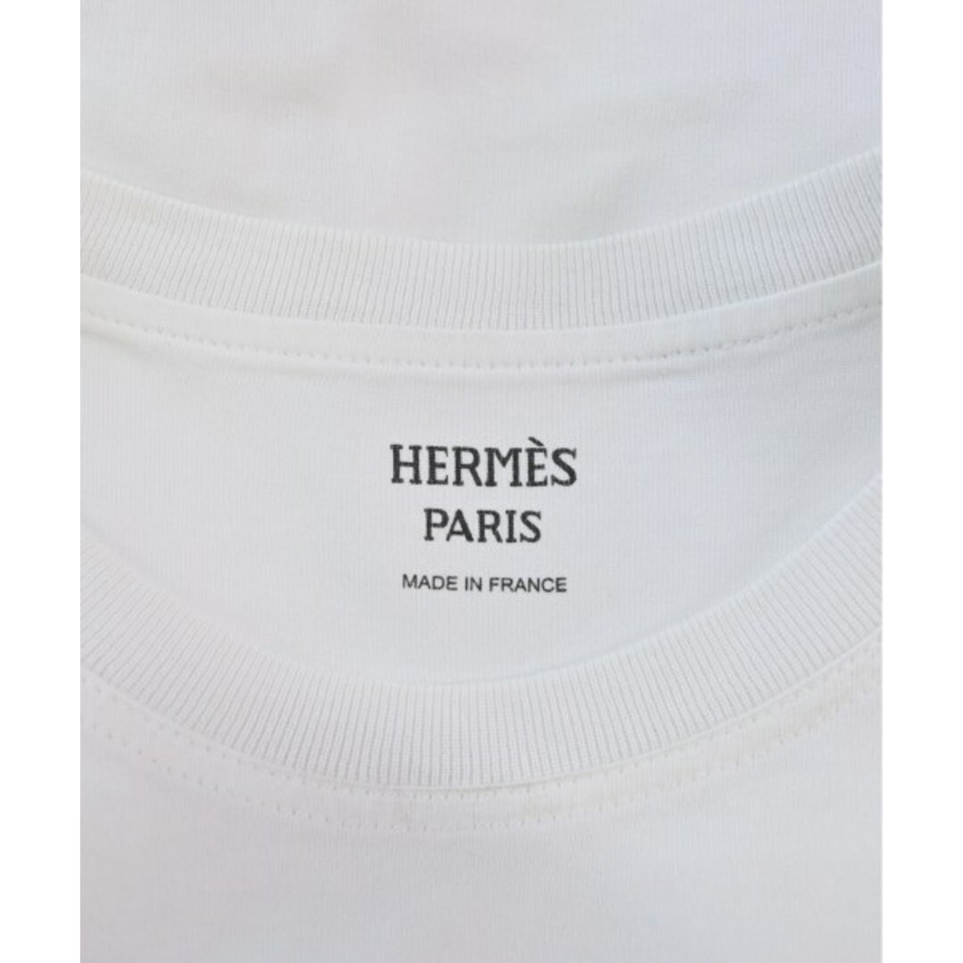 Hermes(エルメス)のHERMES エルメス ワンピース 34(XXS位) 白 【古着】【中古】 レディースのワンピース(ひざ丈ワンピース)の商品写真