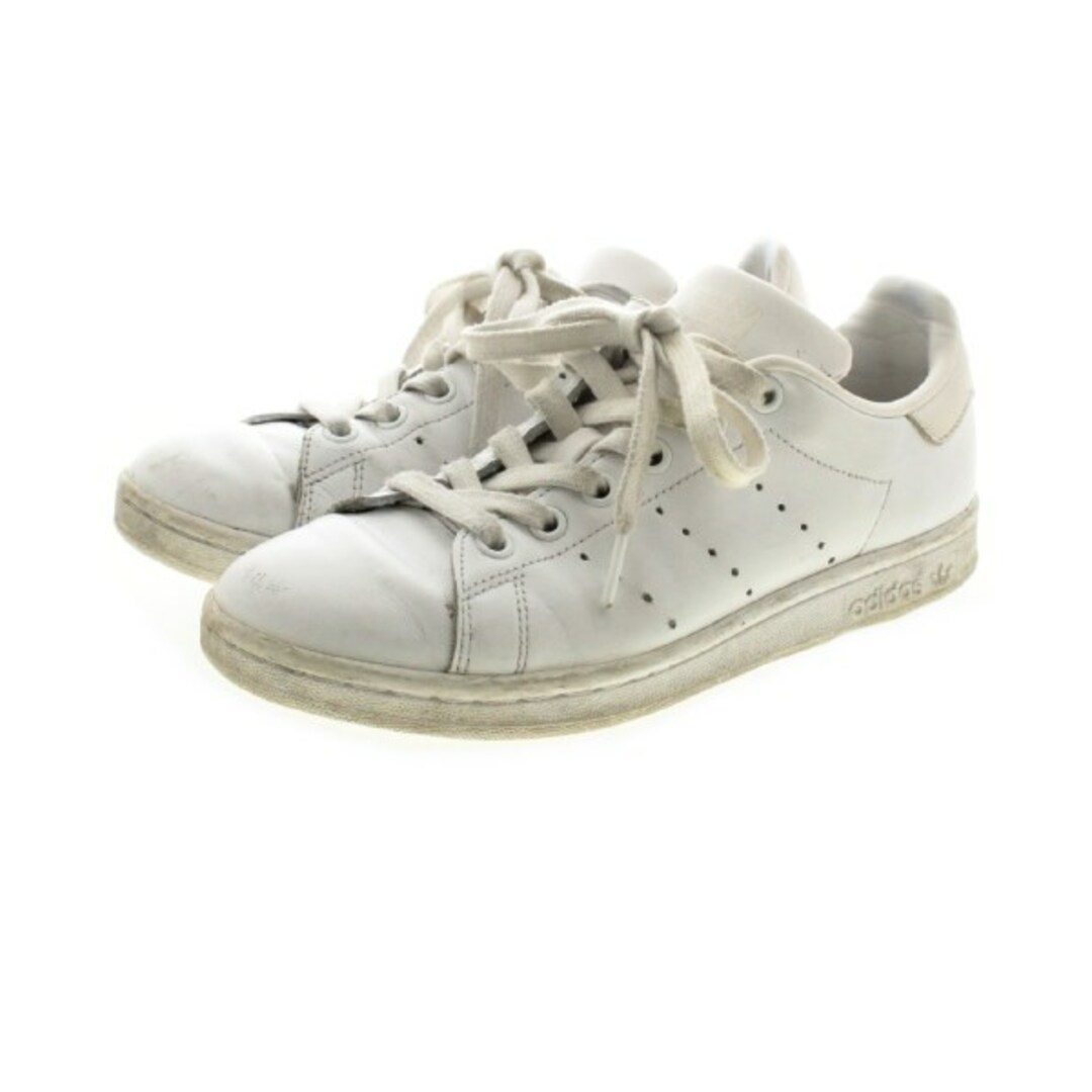 adidas - adidas アディダス スニーカー 23cm 白 【古着】【中古】の