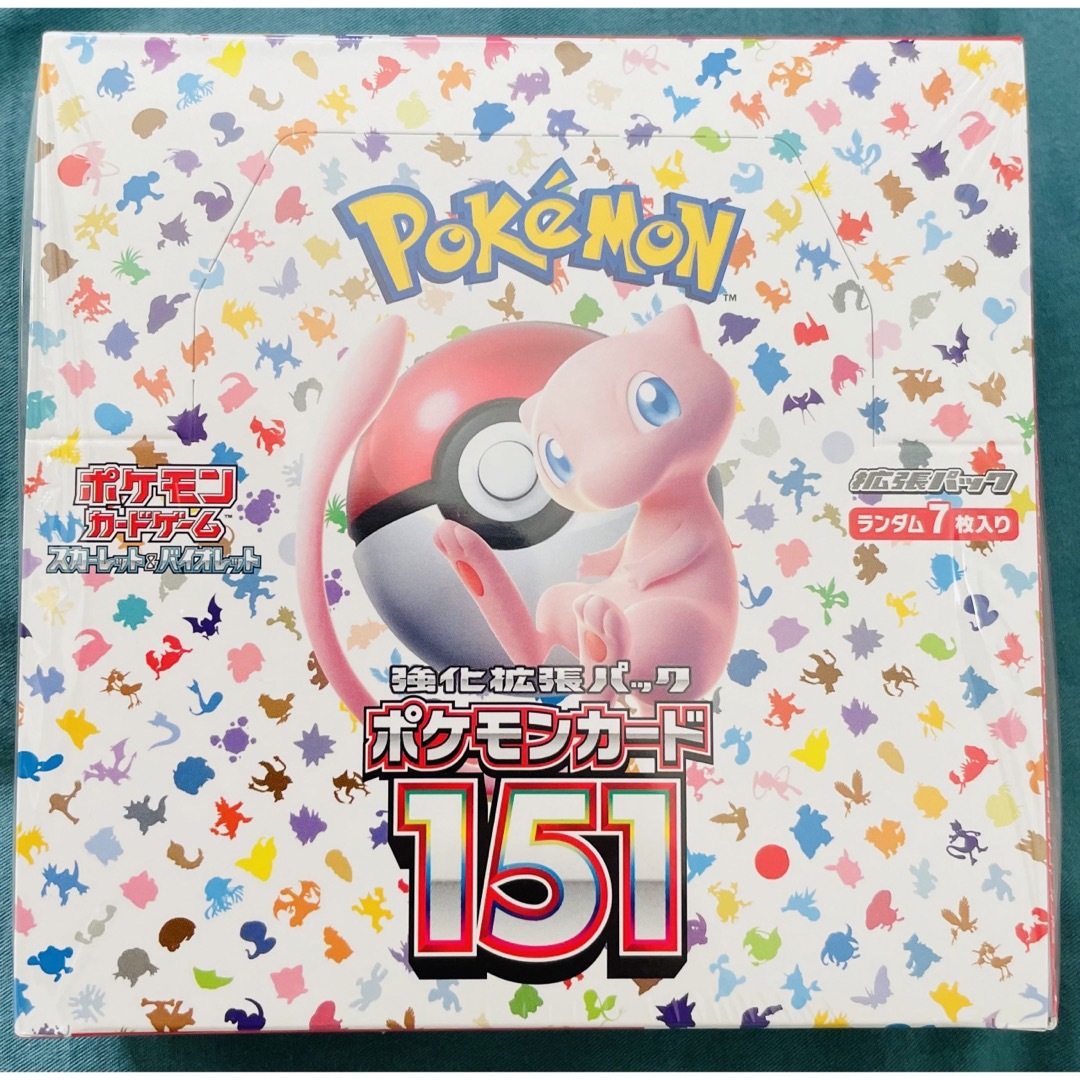 ポケモンカード151 シュリンク付き　1BOX