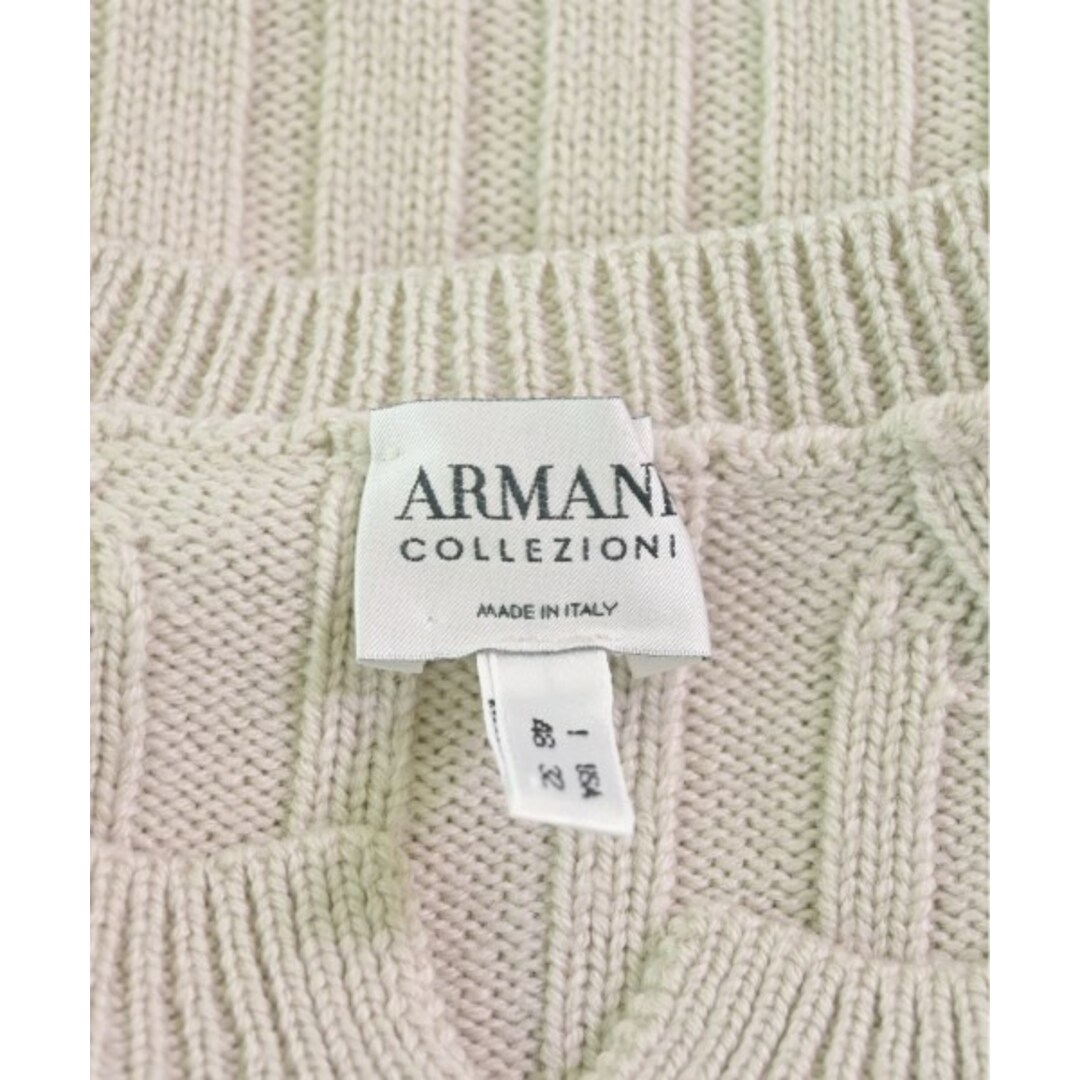 ARMANI COLLEZIONI(アルマーニ コレツィオーニ)のARMANI COLLEZIONI ニット・セーター 48(L位) ベージュ 【古着】【中古】 メンズのトップス(ニット/セーター)の商品写真