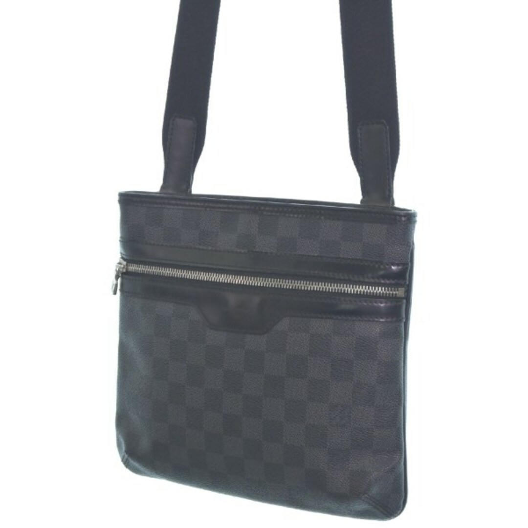 LOUIS VUITTON ショルダーバッグ - グレーx黒(総柄) 【古着】【中古】