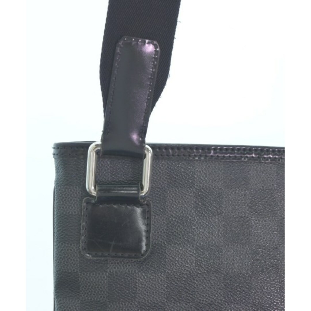 LOUIS VUITTON ショルダーバッグ - グレーx黒(総柄) 【古着】【中古】