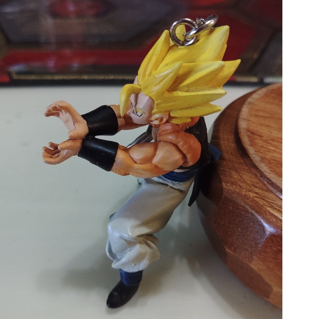 ドラゴンボール 超サイヤ人 ゴジータ かめはめ波 ハイクオリティ キーホルダー