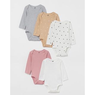 エイチアンドエム(H&M)のピンクなしh&m ロンパース 85 (ロンパース)