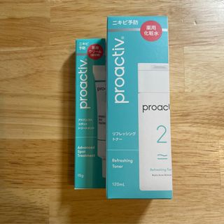 プロアクティブ(proactiv)のプロアクティブ　 リフレッシングトナーa/アドバンストスポットトリートメン(化粧水/ローション)