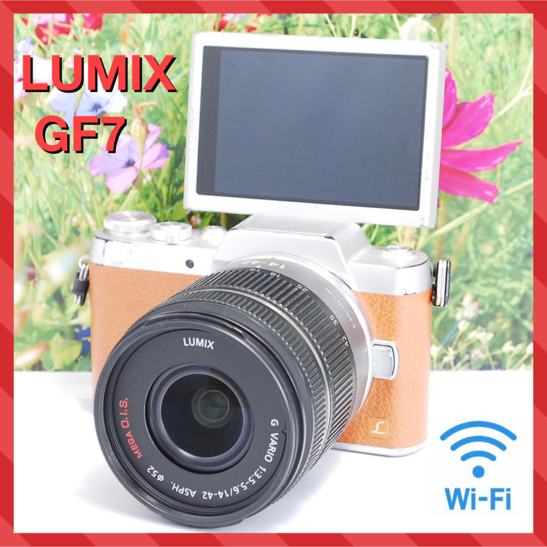 Panasonic - ❤️WiFi転送OK❤️高画質❤️パナソニック LUMIX DMC-GF7 ...