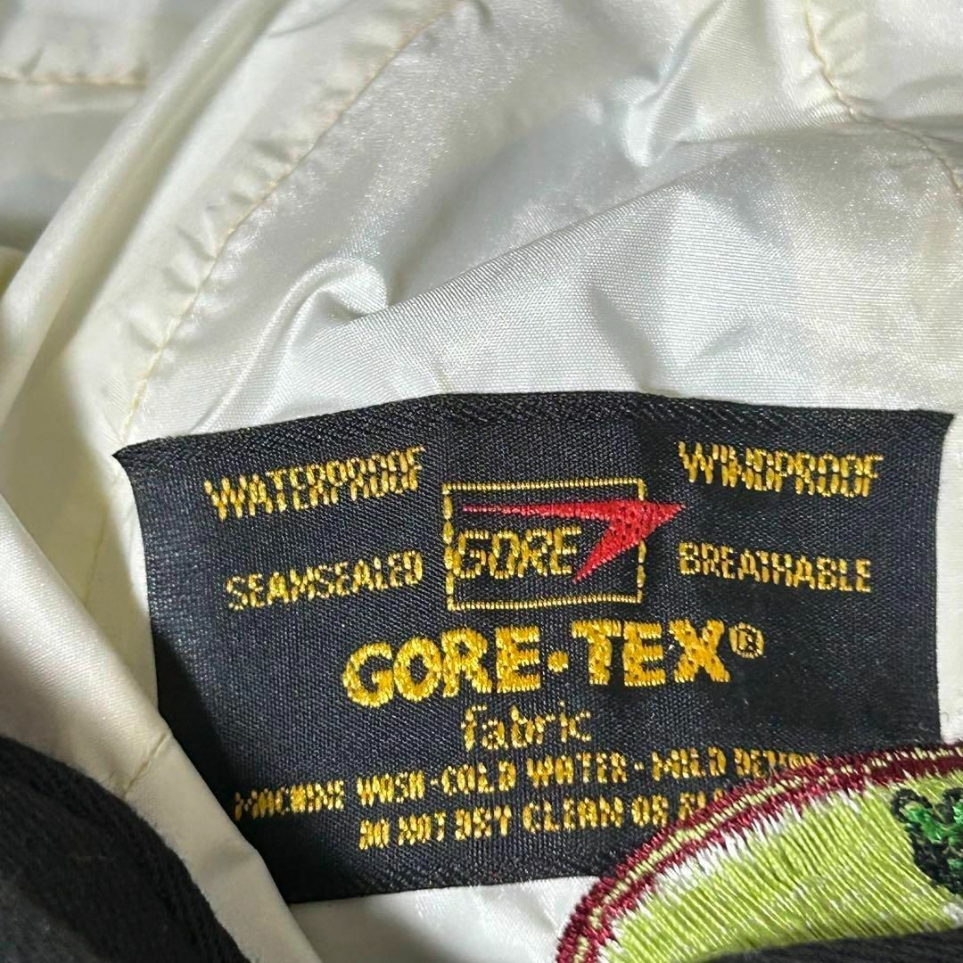 ほぼデッド【80s】米国製 GORE-TEX　カエル刺繍　ヴィンテージキャップ