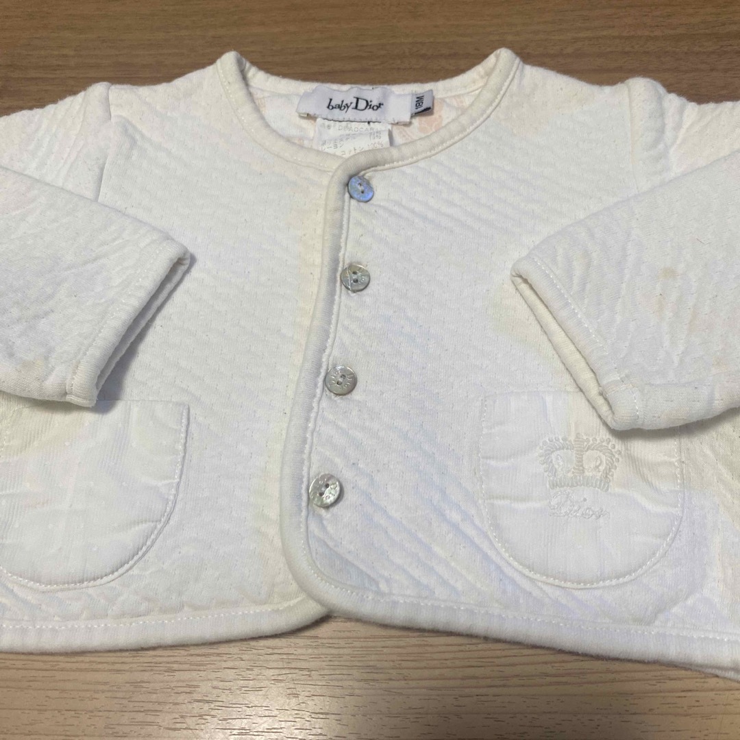 babyDior 18M クリスチャンディオール 8090 カーディガントップス