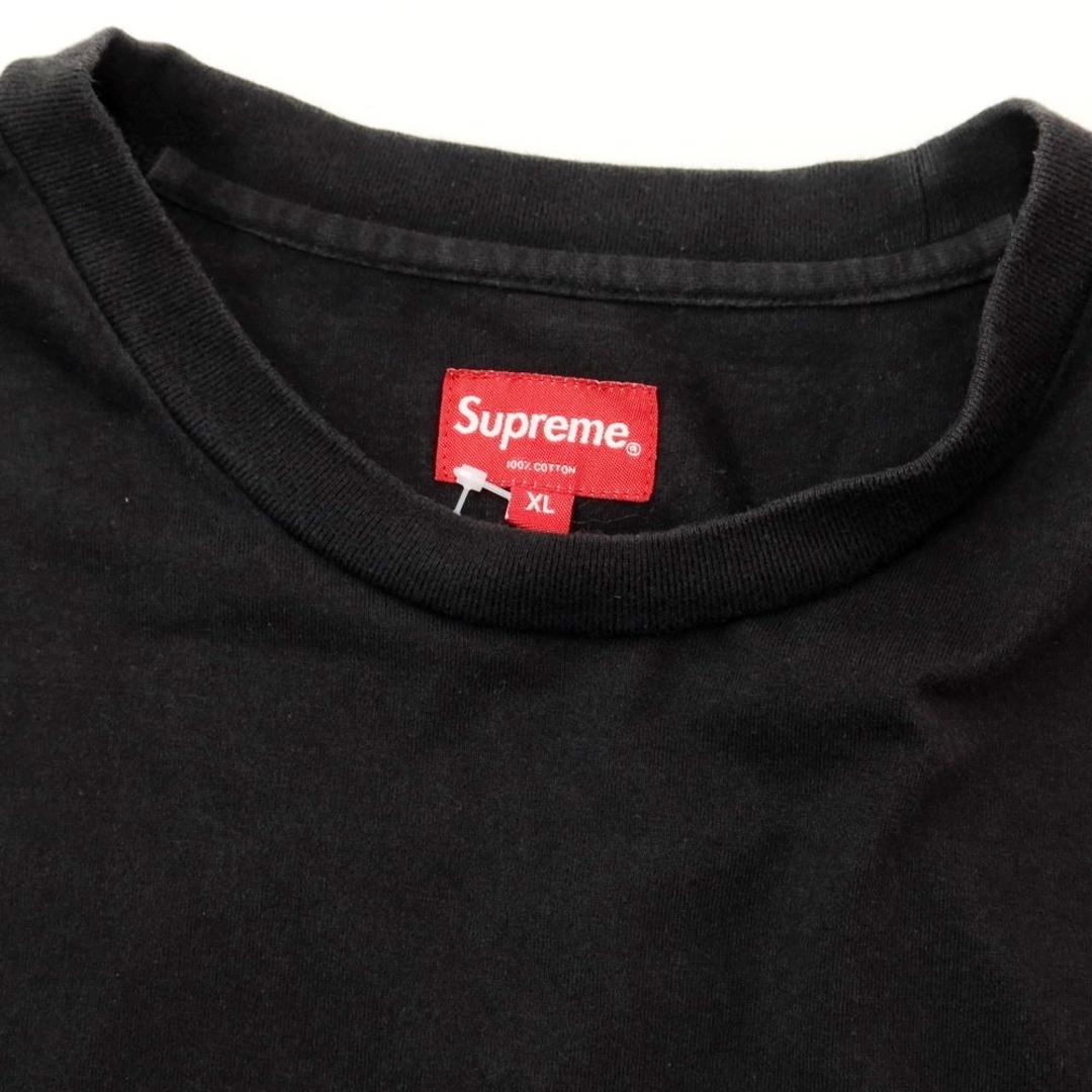 【中古】シュプリーム Supreme 2018年秋冬 Reflective Small Box Tee 半袖Ｔシャツ ブラック【サイズXL】【メンズ】