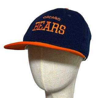 80s】米国製 CHICAGO BEARS ロゴ刺繍 ヴィンテージ キャップ - キャップ