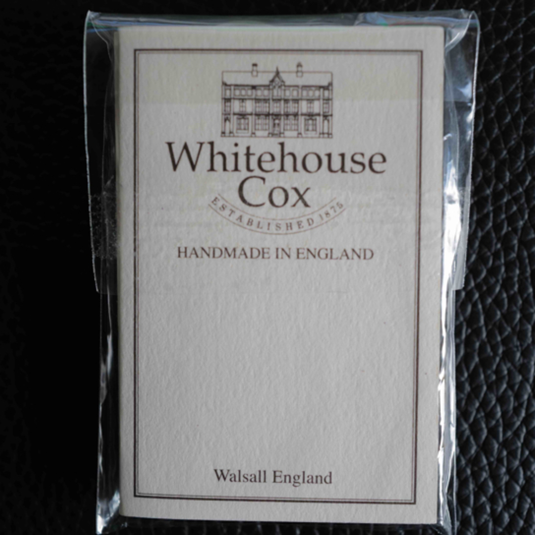 WHITEHOUSE COX(ホワイトハウスコックス)のホワイトハウスコックス ブライドルレザー KEY FOB キーリング　英国製 メンズのファッション小物(キーホルダー)の商品写真