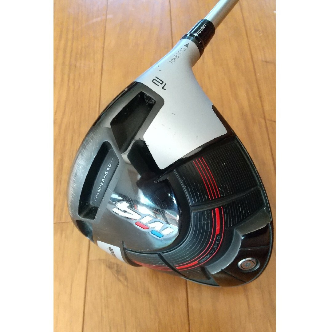 TaylorMade(テーラーメイド)の値下 テーラーメイド レディース M4ドライバー カバー付き スポーツ/アウトドアのゴルフ(クラブ)の商品写真