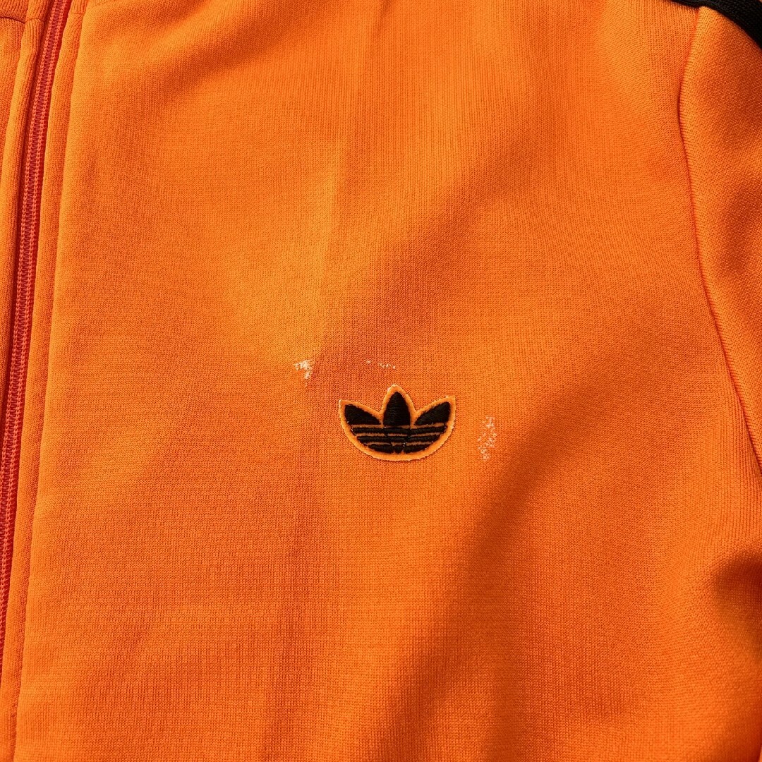 adidas(アディダス)の良品 adidasトラックジャケット ジャージ  デサント製 80s  小松菜奈 メンズのトップス(ジャージ)の商品写真