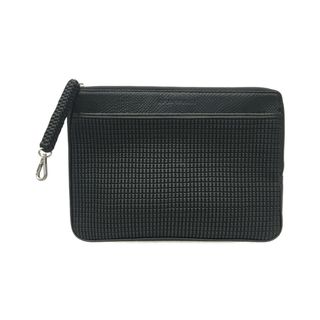 新品 アルマーニ EMPORIO ARMANI クラッチバッグ ネロ