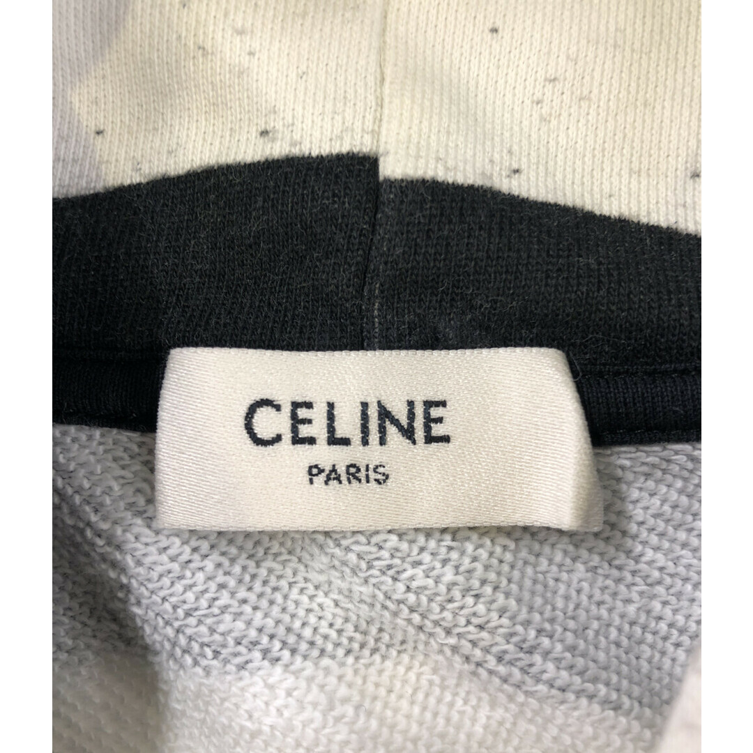 セリーヌ CELINE プルオーバーパーカー アーティストプリント メンズ S