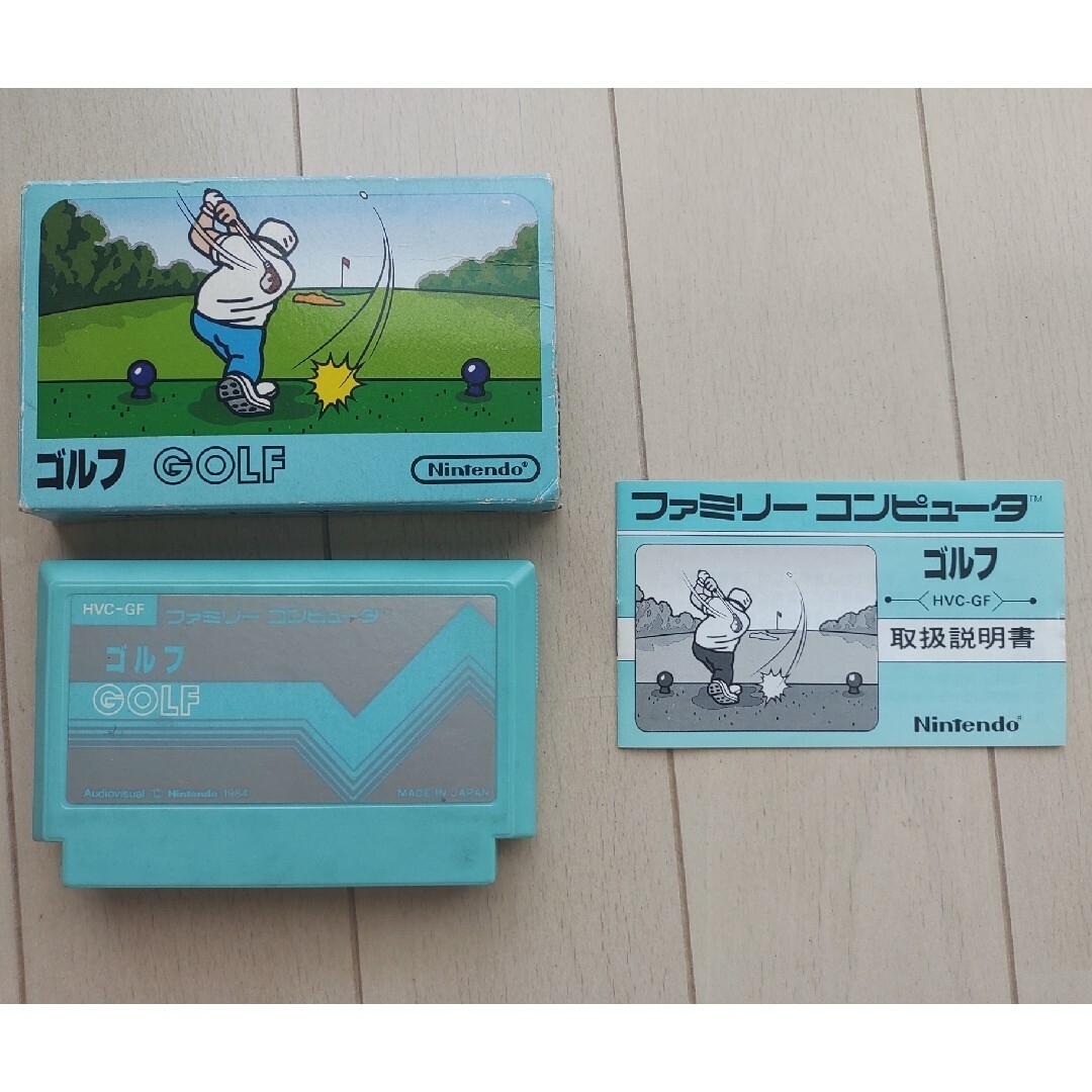 ファミリーコンピュータ ゴルフ 箱、取説付き 振り分け ファミリーコンピュータ ゴルフ 箱、取説付き 振り分け