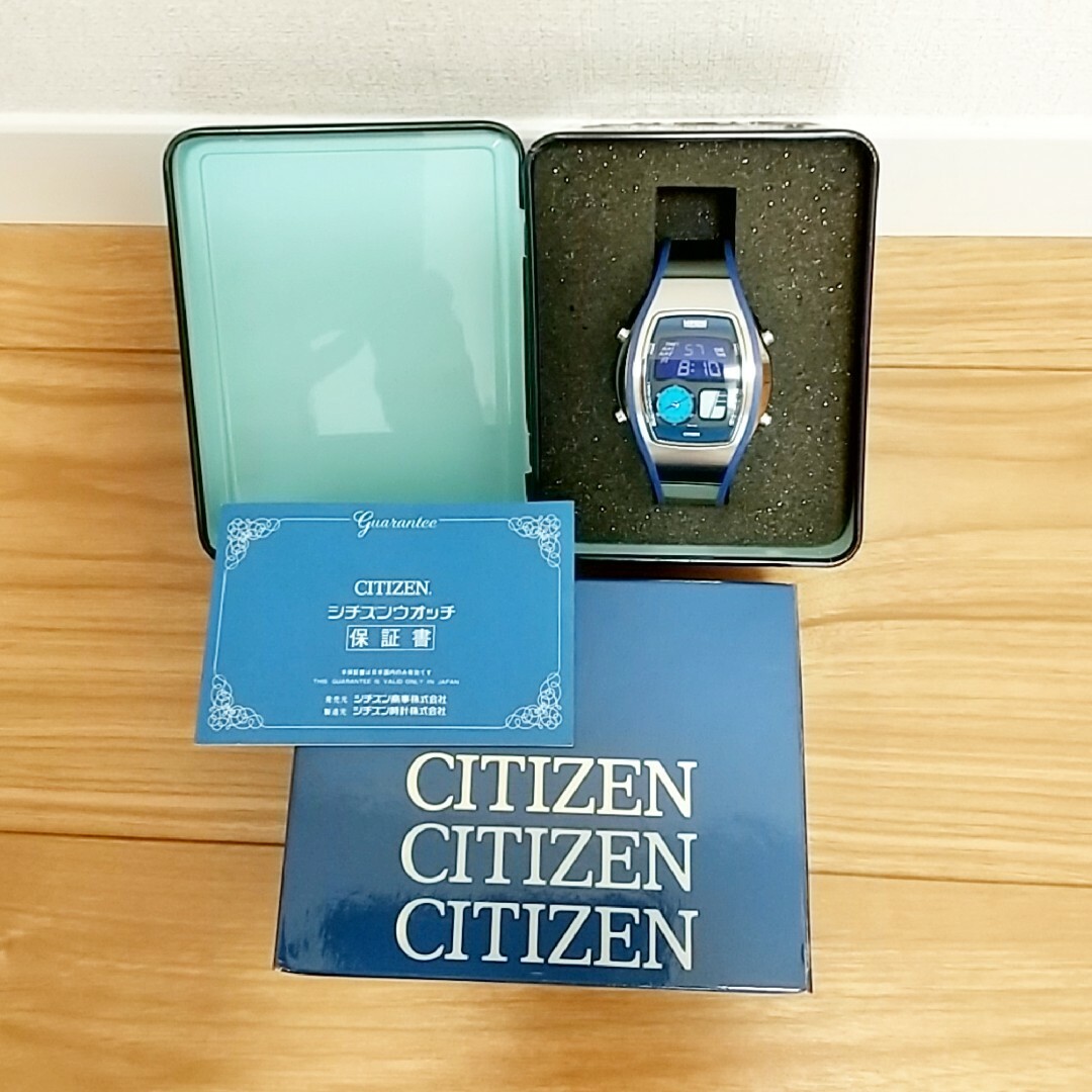 腕時計CITIZENフリーウェイ長さフリーバンド生活防水付きタグ付き新品です