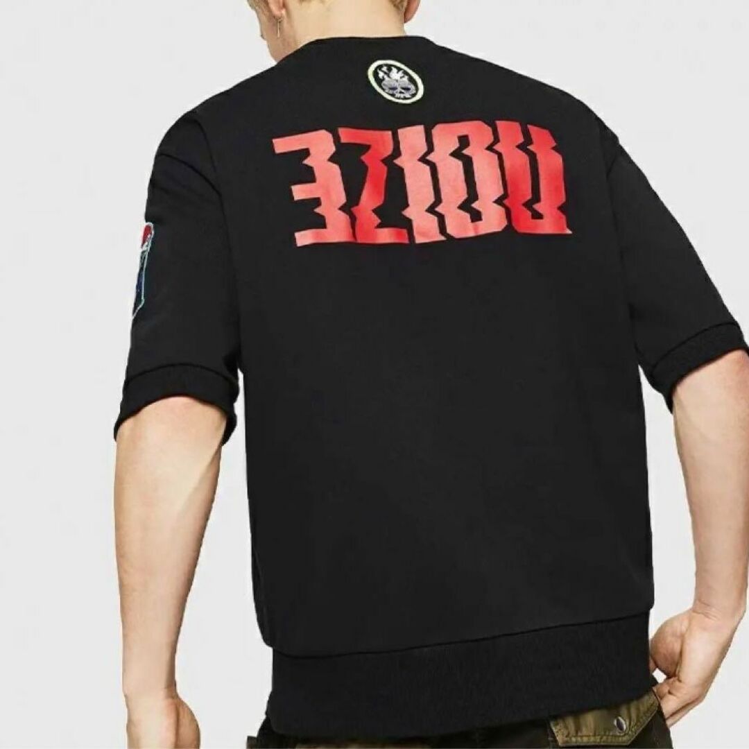 アウトレット 美品 【希少】DIESEL SMAGGY SH PATCH ワッペン 半袖 M