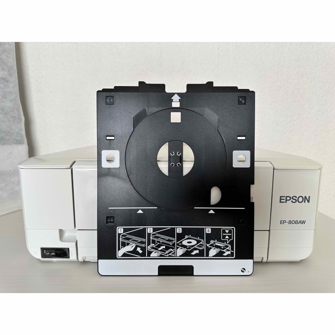 EPSON - エプソン プリンター インクジェット複合機 カラリオ EP-808AW