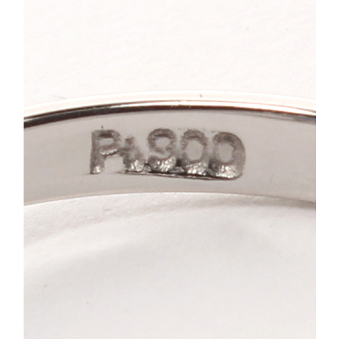 美品   リング 指輪 Pt900 0.22 0.62    レディース 12号 3