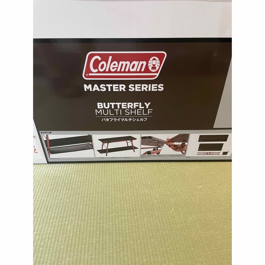 新品未開封　マスターシリーズ バタフライマルチシェルフColemanコールマン 4