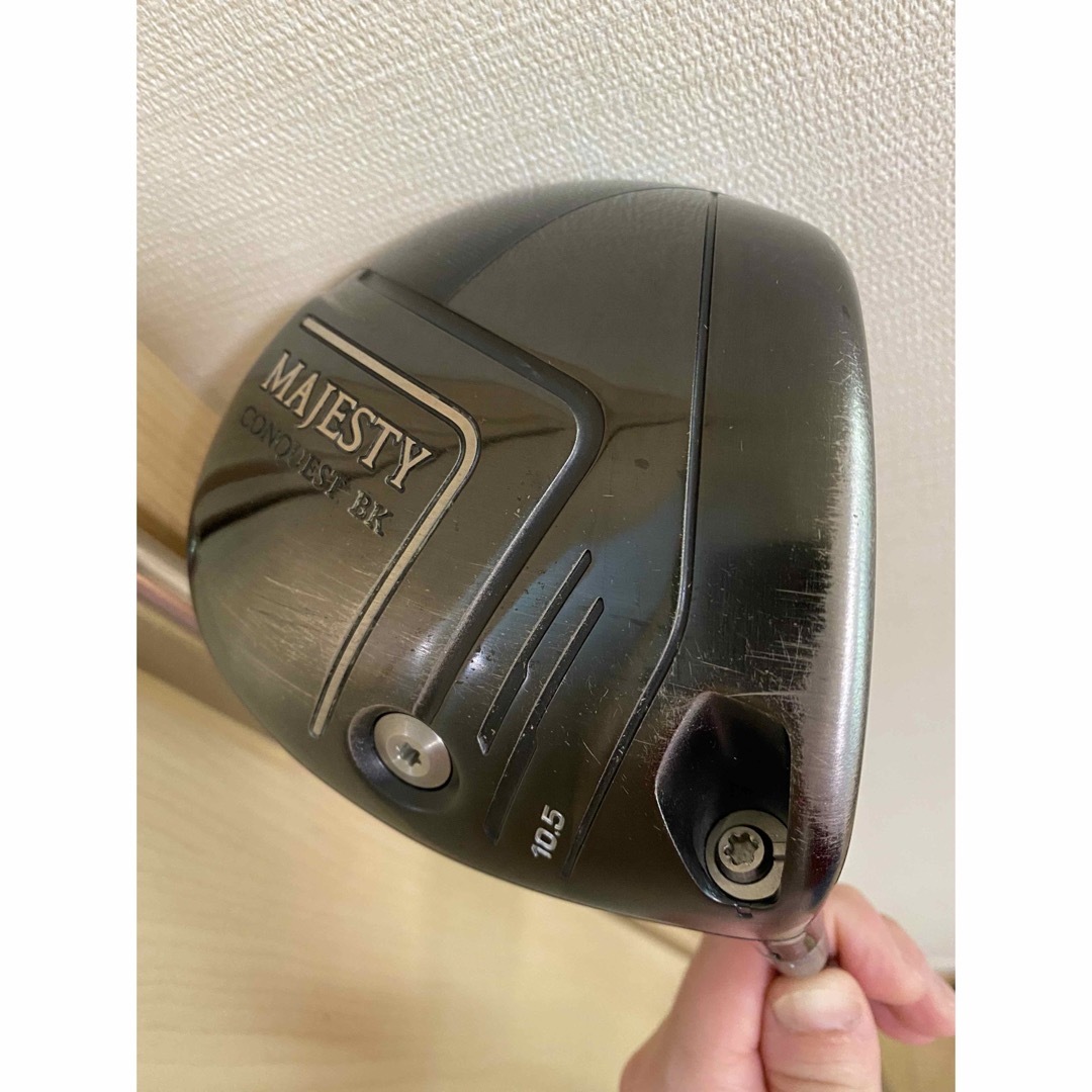 MAJESTY Golf(マジェスティゴルフ)のマジェスティMAJESTY  コンクエストCONQUEST  BK  ドライバー スポーツ/アウトドアのゴルフ(クラブ)の商品写真