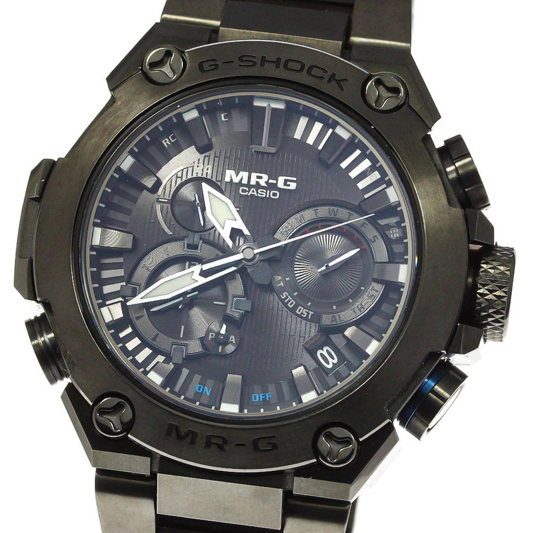 カシオ CASIO MRG-B2000B-1A1JR G-SHOCK MR-G ソーラー電波 メンズ 極美品 箱・保証書付き_761090綺麗な状態文字盤