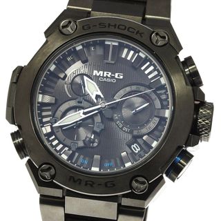 カシオ(CASIO)のカシオ CASIO MRG-B2000B-1A1JR G-SHOCK MR-G ソーラー電波 メンズ 極美品 箱・保証書付き_761090【ev10】(腕時計(アナログ))