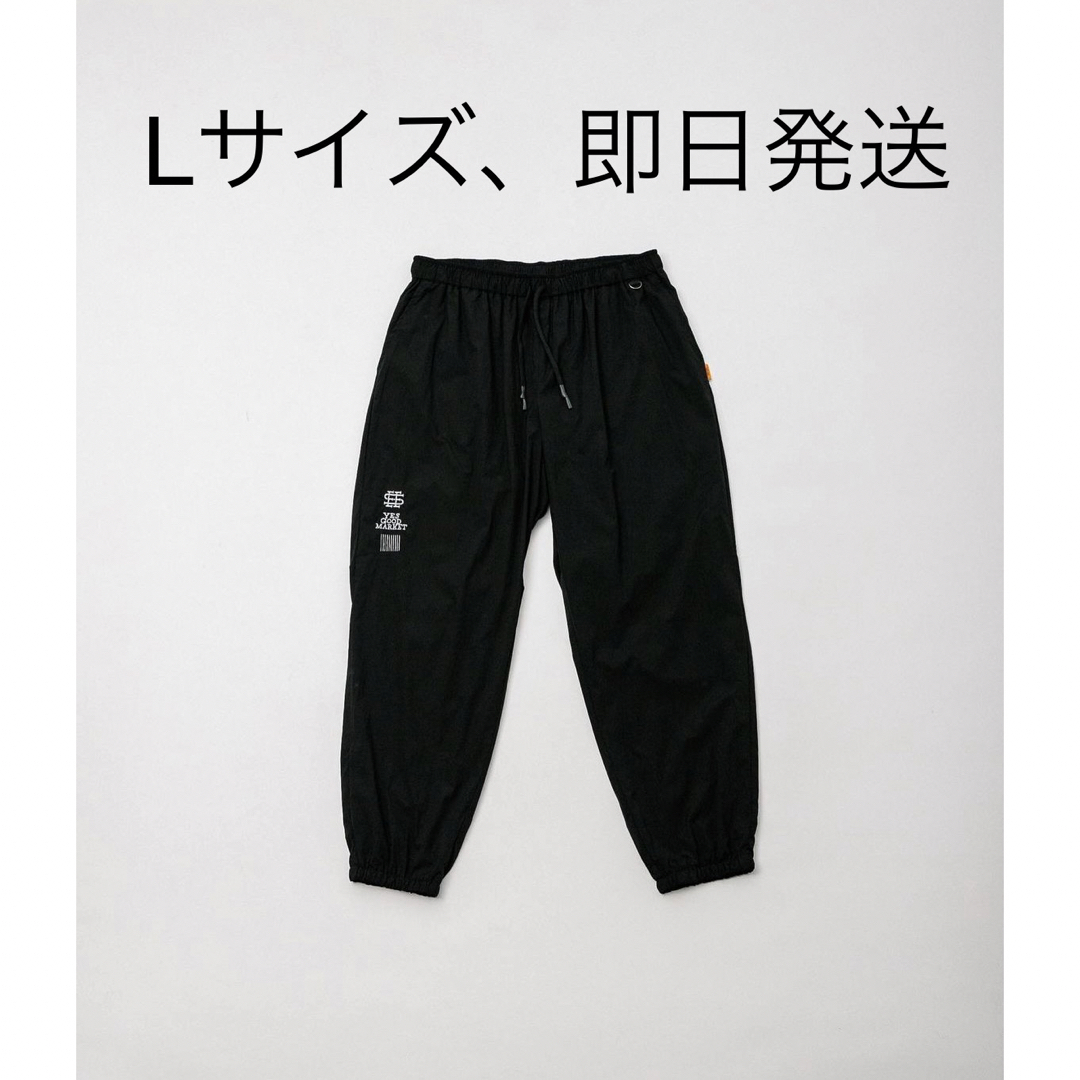 YGM×SEE SEE×S.F.C wide sporty pants 黒 L