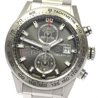 タグホイヤー(TAG Heuer)のタグホイヤー TAG HEUER CAR208Z-0 カレラ ホイヤー01 クロノグラフ 自動巻き メンズ 箱・保証書付き_761227(腕時計(アナログ))