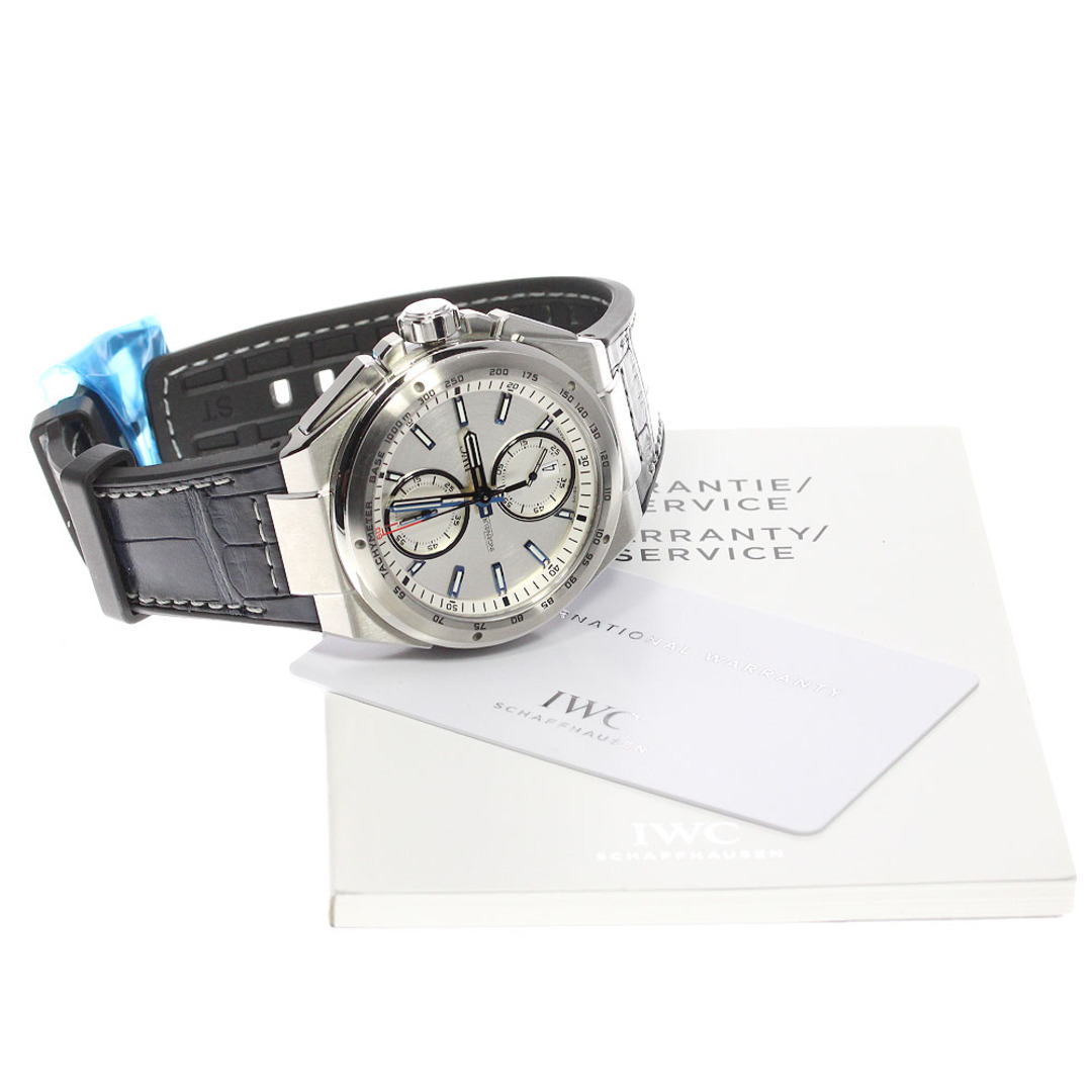 IWC SCHAFFHAUSEN IW378509 インヂュニア クロノグラフレーサー 自動巻き メンズ 極美品 保証書付き_759802