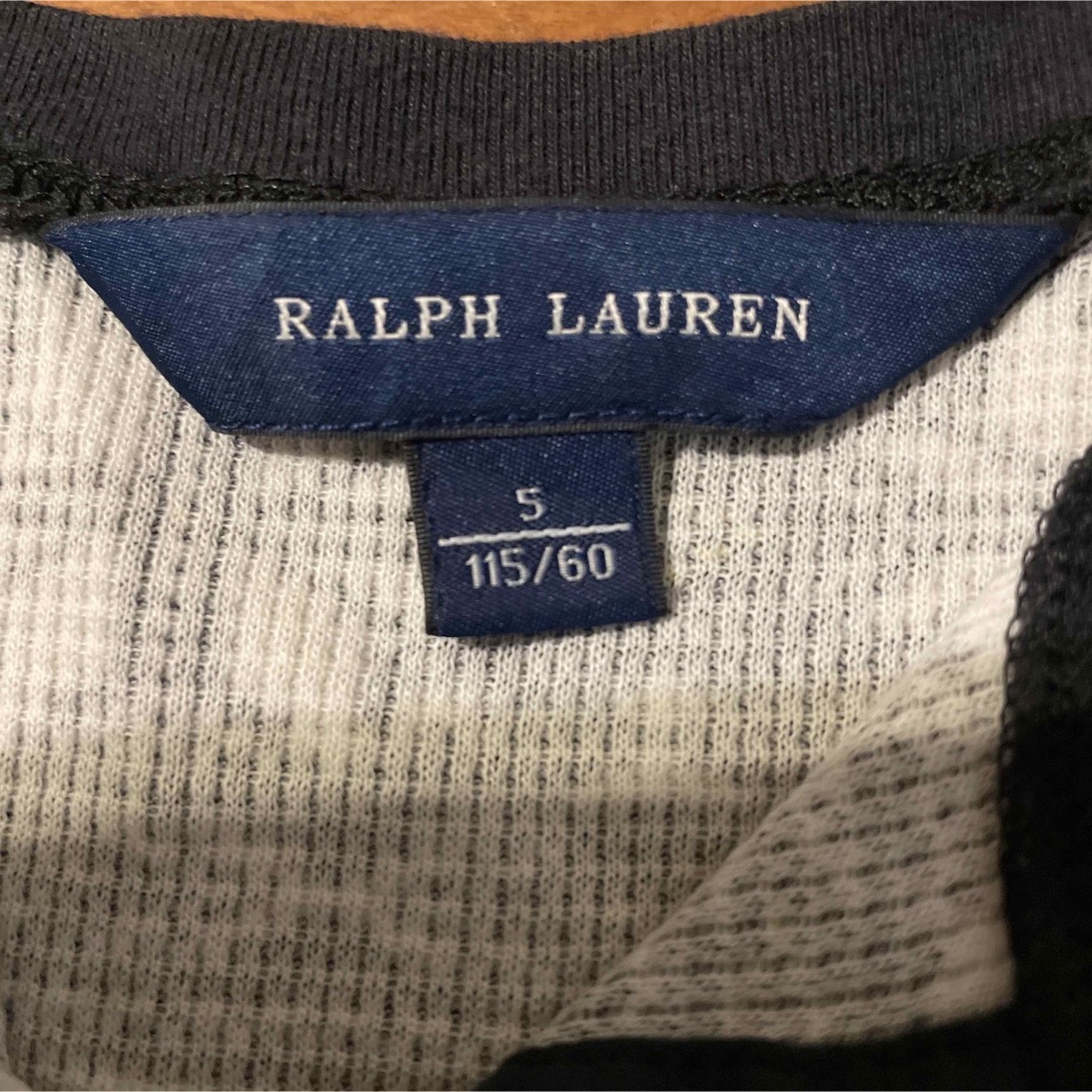 Ralph Lauren(ラルフローレン)のラルフローレン　カットソーワンピース キッズ/ベビー/マタニティのキッズ服女の子用(90cm~)(ワンピース)の商品写真