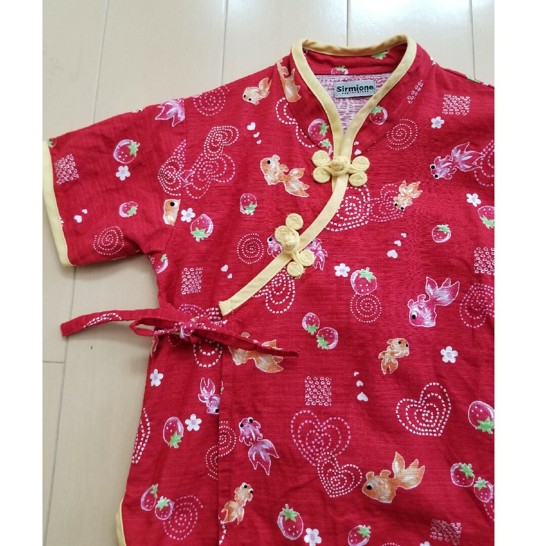 しまむら(シマムラ)のSirmione☆女の子甚平浴衣 キッズ/ベビー/マタニティのキッズ服女の子用(90cm~)(甚平/浴衣)の商品写真