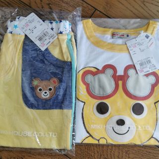 ミキハウス(mikihouse)の新品　ミキハウス　130  豪華サングラスＴシャツ　ハーフパンツ(Tシャツ/カットソー)