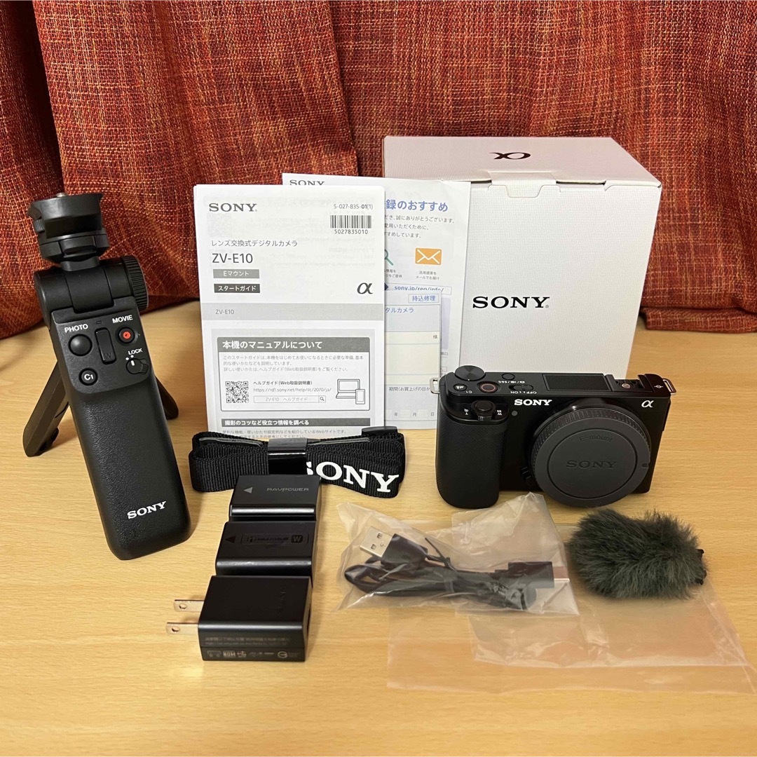 大人気安い】SONY VLOGCAM ZV-E10 シューティンググリップGP-VPT2BTの ...