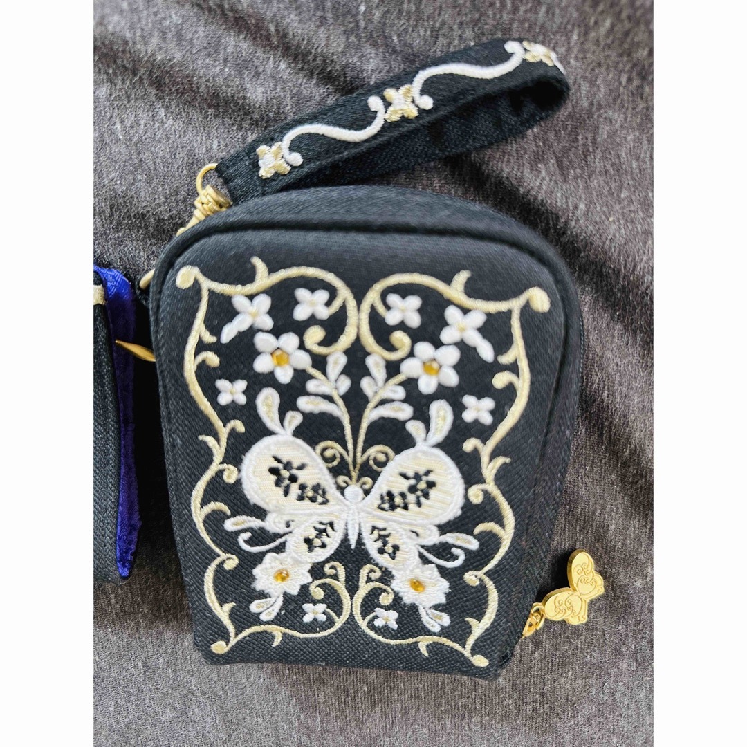 ANNA SUI アナスイ バタフライ マルチポーチ 2個セット - ポーチ