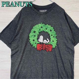 ピーナッツ(PEANUTS)の【入手困難】ピーナッツ　スヌーピー　Tシャツ　XLサイズ　一点物　海外輸入　レア(Tシャツ/カットソー(半袖/袖なし))