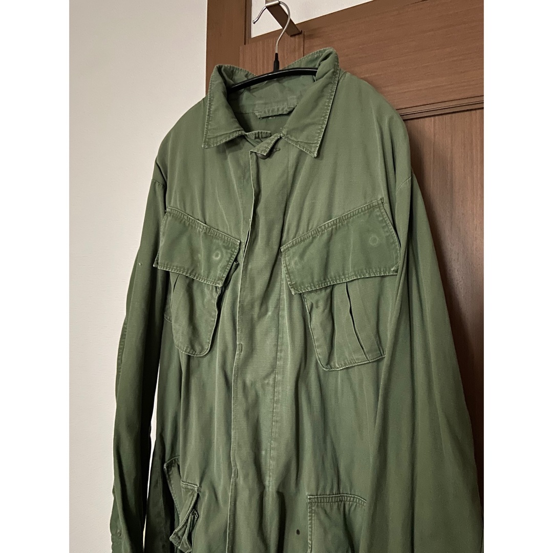 国内正規品 60s 米軍実物 ジャングルファティーグジャケット S/L 60s