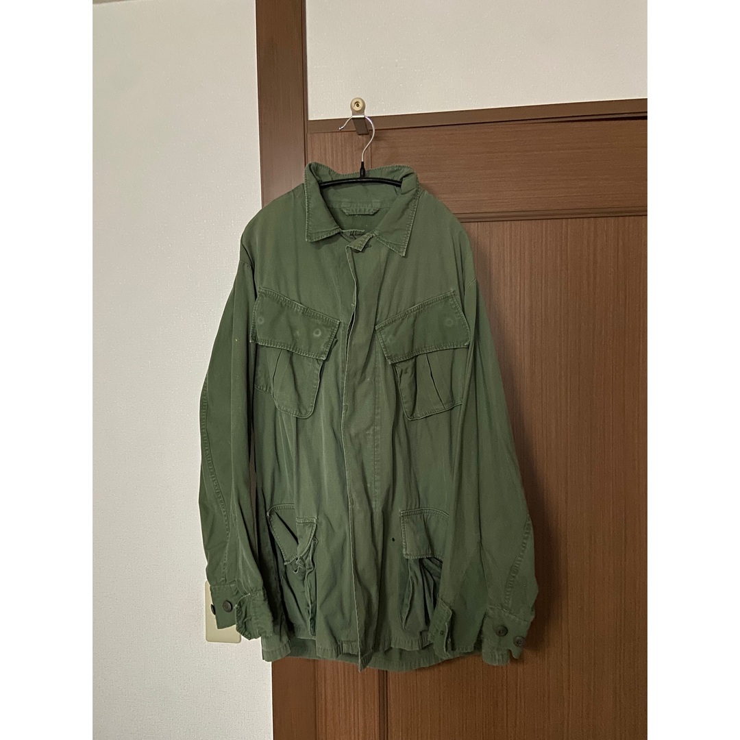 国内正規品 60s 米軍実物 ジャングルファティーグジャケット S/L 60s