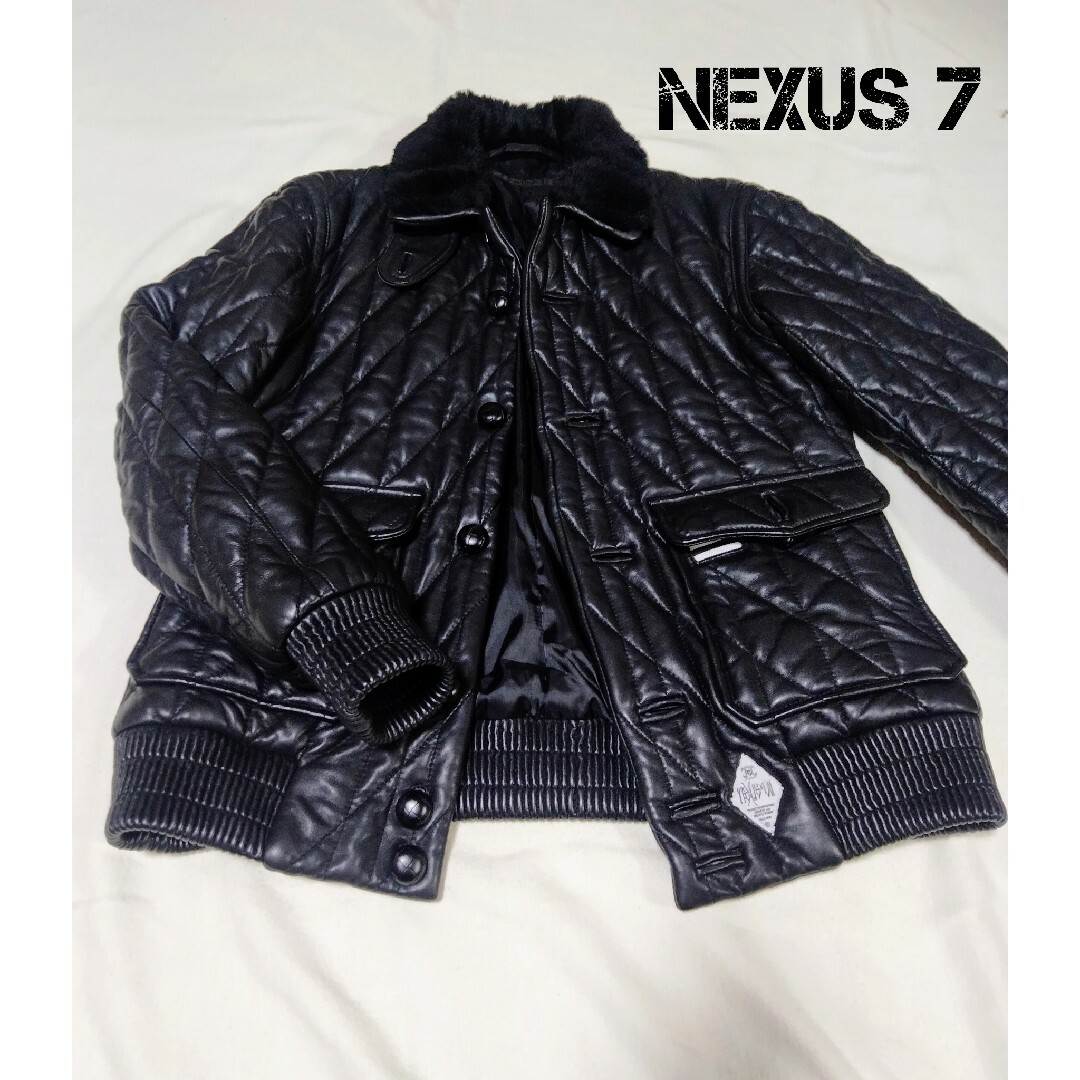 即購入可】NEXUS 7 ジャケット アウター 襟 レザー キルティング 安心 